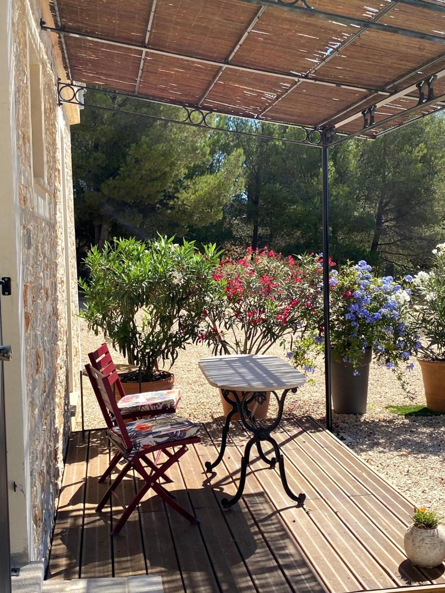 Le Sept Charmant Studio Aux Portes Des Calanques Cassis Exteriör bild
